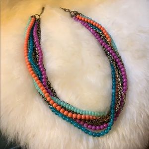 Loft • Multicolor Statement Necklace